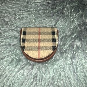 Authentic Burberry coin purse